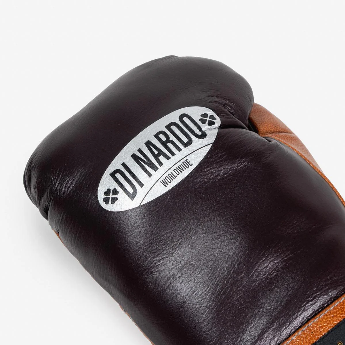 Guantes de boxeo Di Nardo con Cordones 14 Oz Borgoña-coñac - Image 10