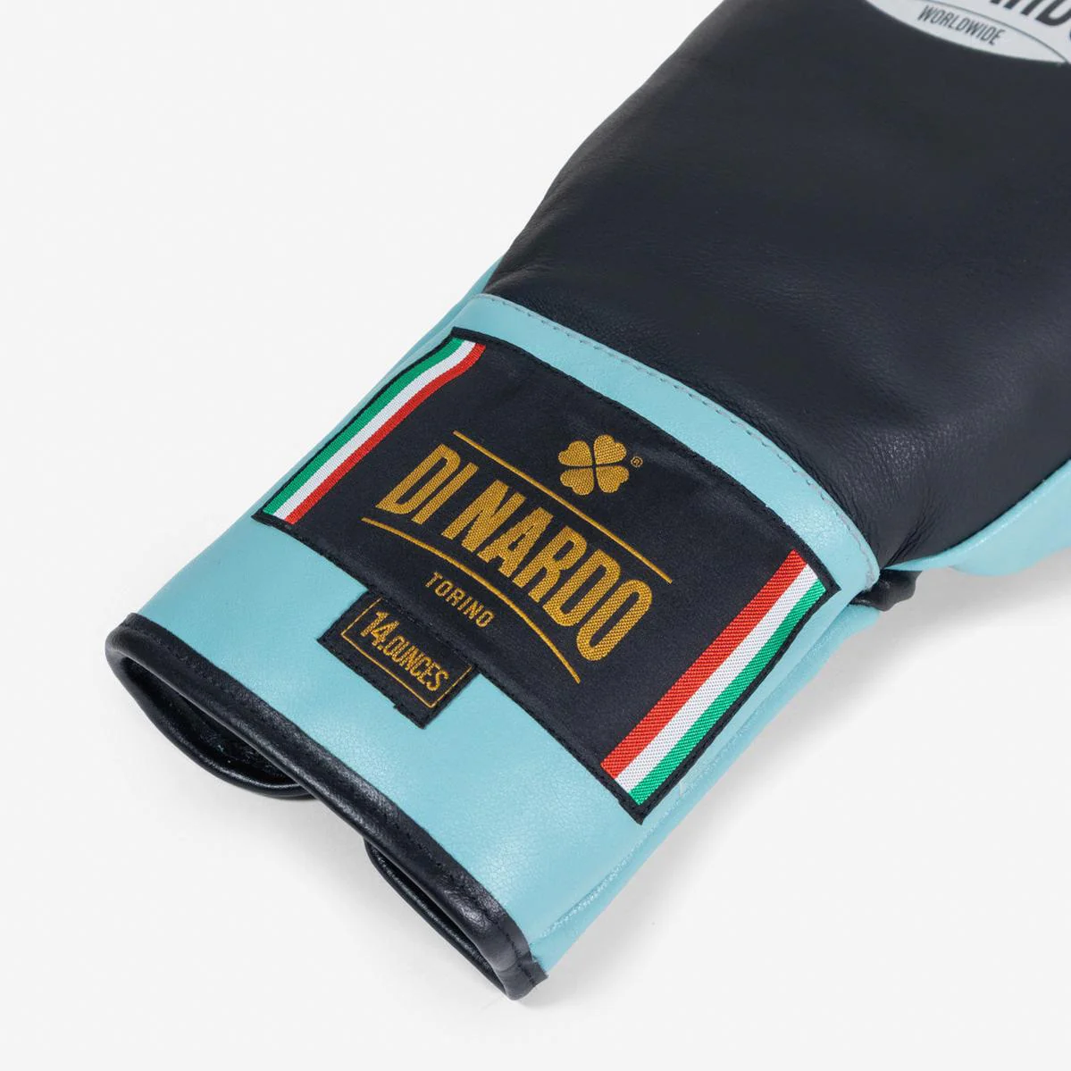 Guantes de boxeo Di Nardo con Cordones 14 Oz Negro-agua  - Image 10