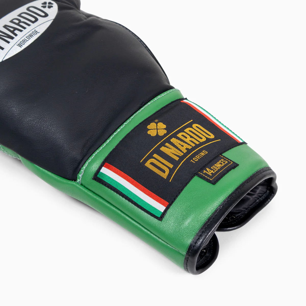 Guantes de boxeo Di Nardo con Cordones 14 Oz Nero-verde  - Image 10