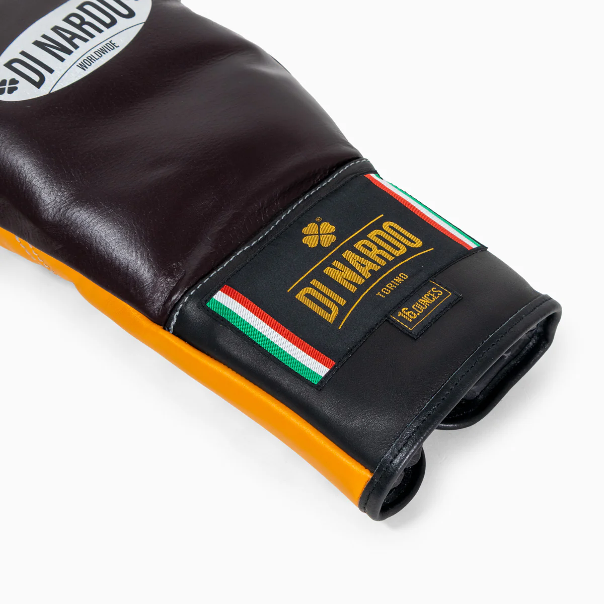 Guantes de boxeo Di Nardo con Cordones 16 Oz Borgoña-amarillo - Image 10