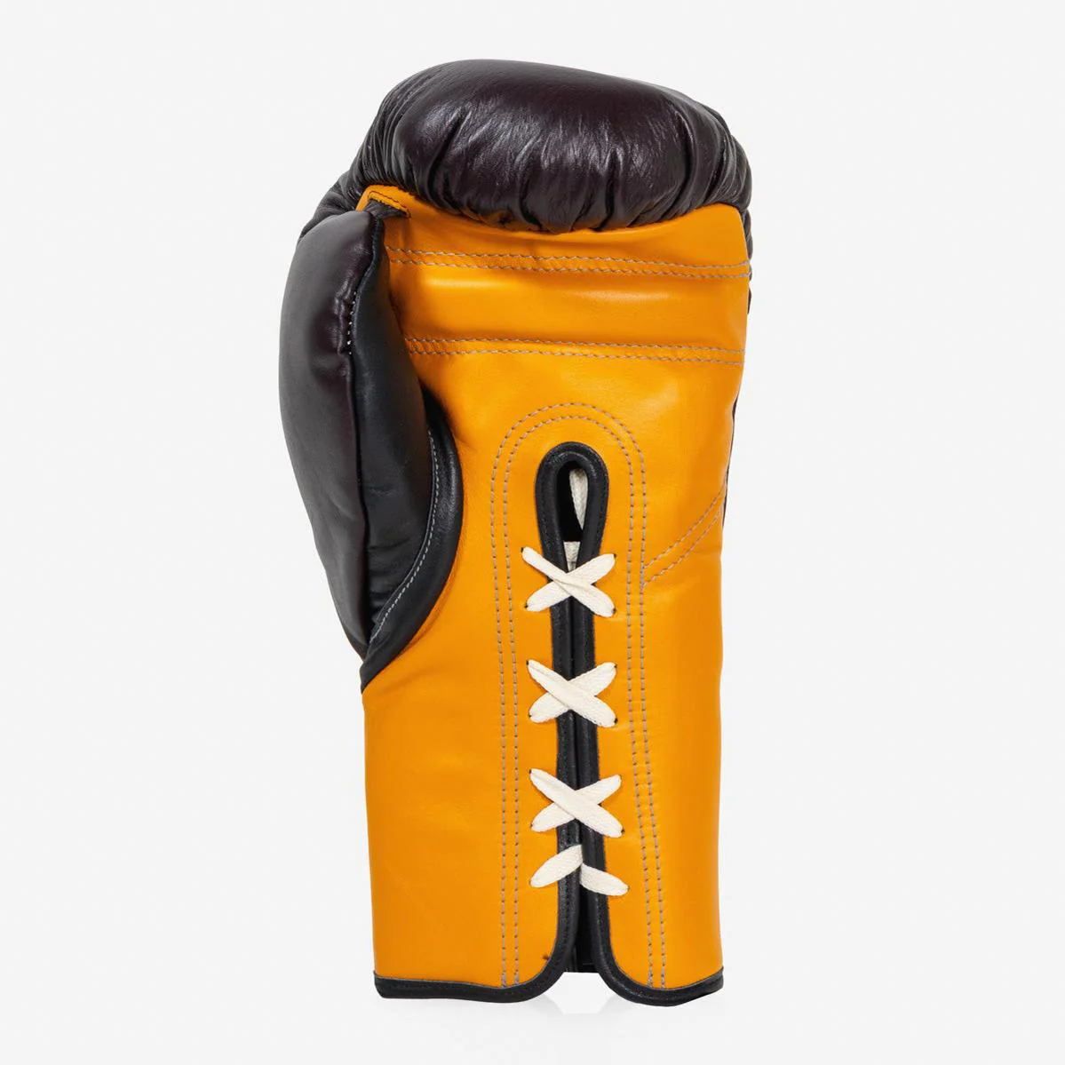 Guantes de boxeo Di Nardo con Cordones 16 Oz Borgoña-amarillo - Image 5