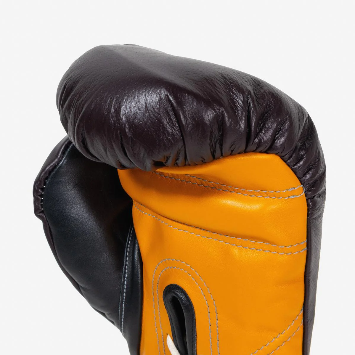 Guantes de boxeo Di Nardo con Cordones 16 Oz Borgoña-amarillo - Image 8