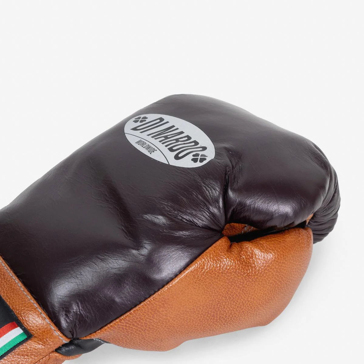 Guantes de boxeo Di Nardo con Cordones 16 Oz Borgoña-coñac - Image 10