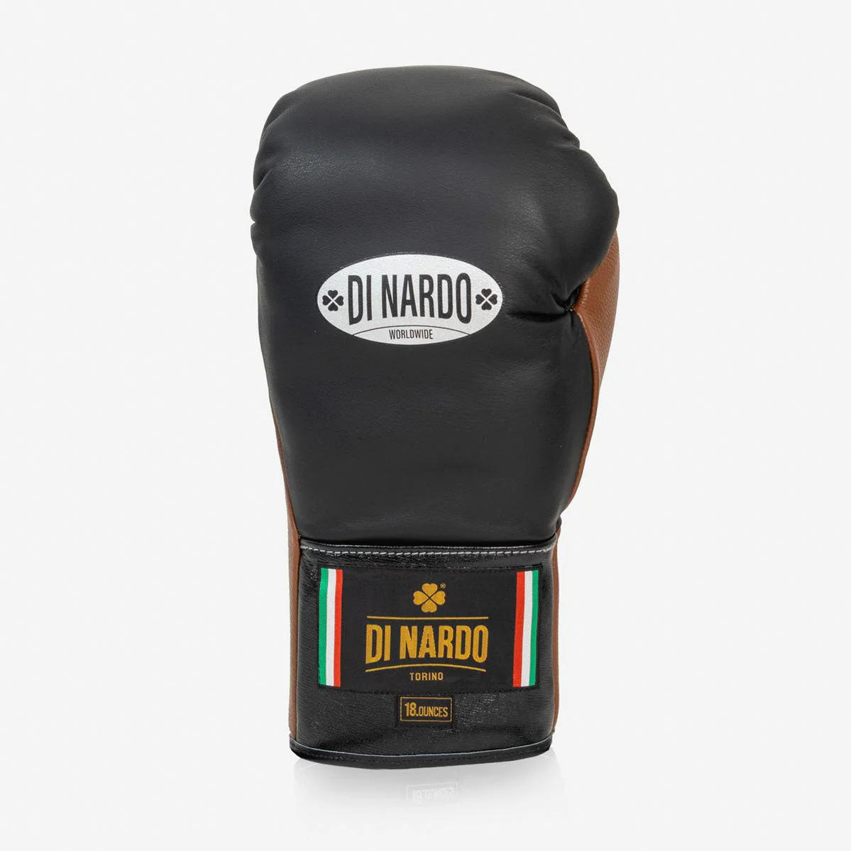 Guantes de boxeo Di Nardo con Cordones 18 Oz Negro-marrón  - Image 4