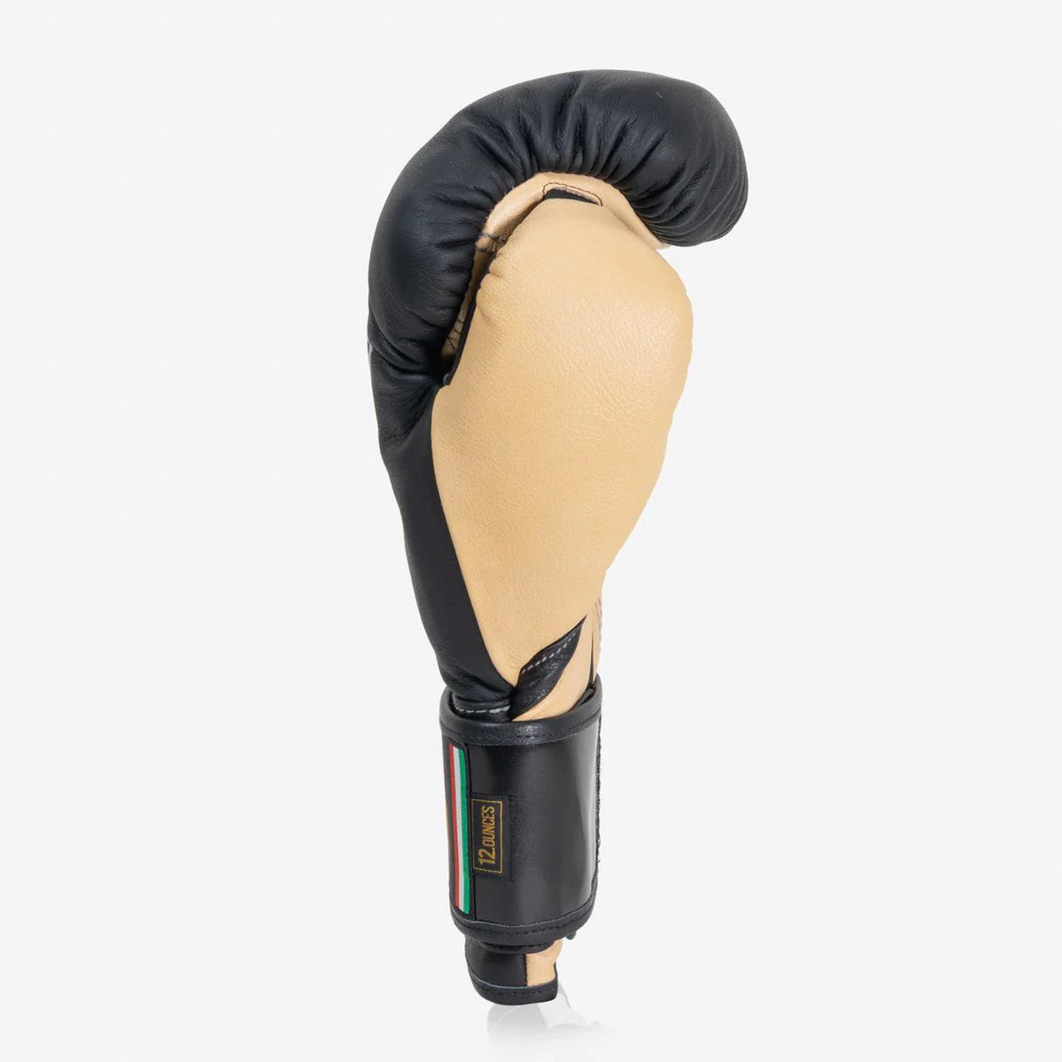 Guantes de boxeo Di Nardo con Velcro 12 Oz Negro-arena  - Image 3
