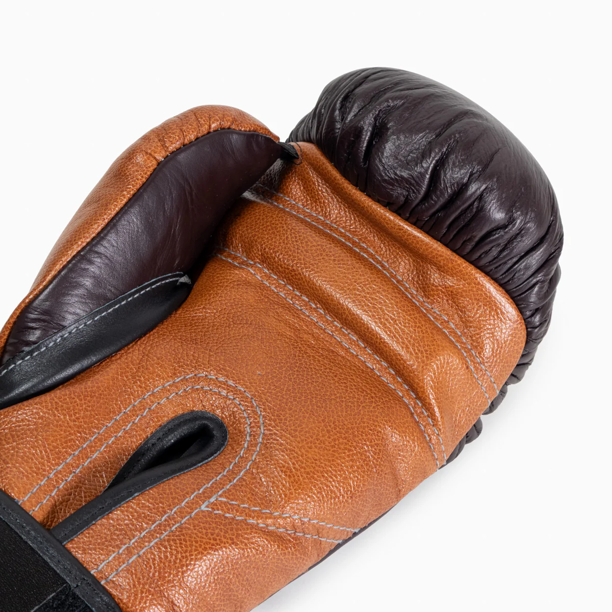 Guantes de boxeo Di Nardo con Velcro 14 Oz Borgoña-coñac  - Image 10