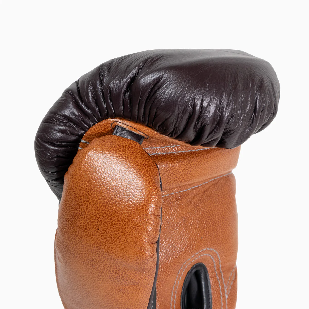 Guantes de boxeo Di Nardo con Velcro 14 Oz Borgoña-coñac  - Image 7