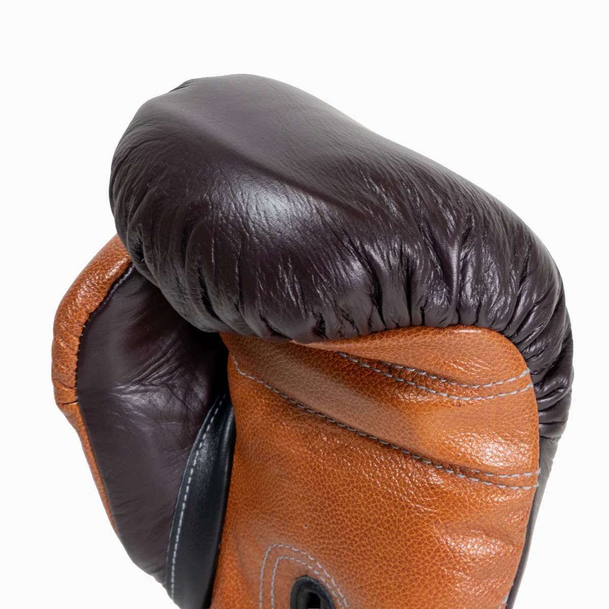Guantes de boxeo Di Nardo con Velcro 14 Oz Borgoña-coñac  - Image 8