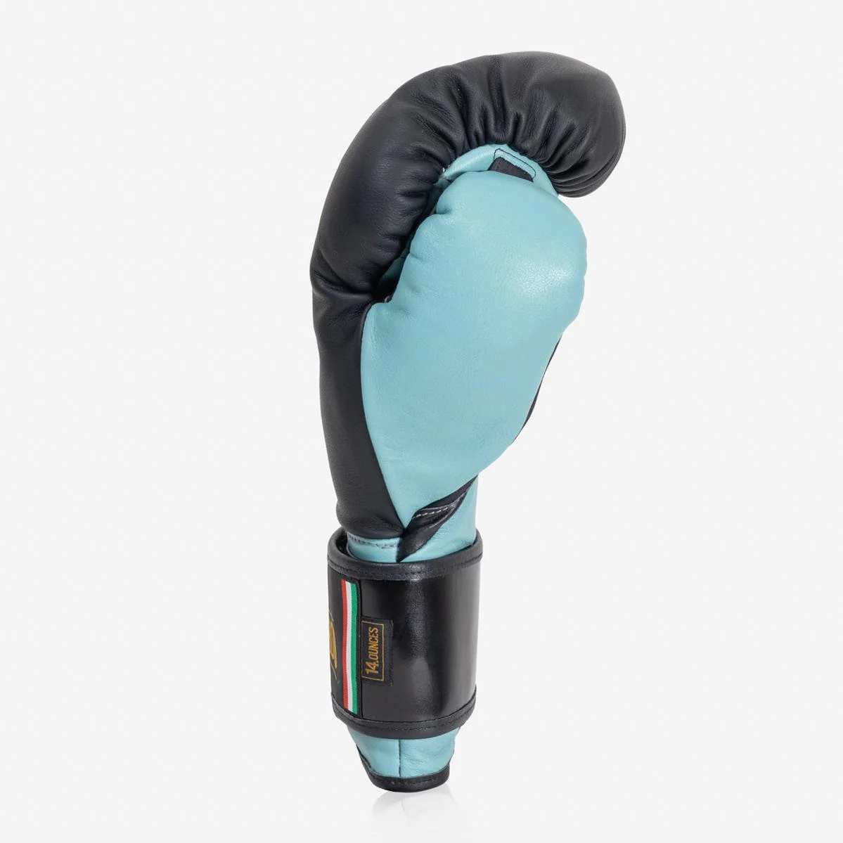 Guantes de boxeo Di Nardo con Velcro 14 Oz Negro-agua - Image 3