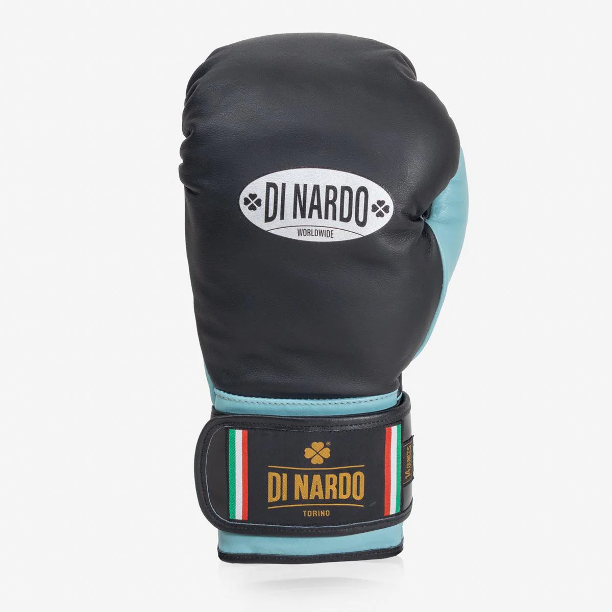 Guantes de boxeo Di Nardo con Velcro 14 Oz Negro-agua - Image 4