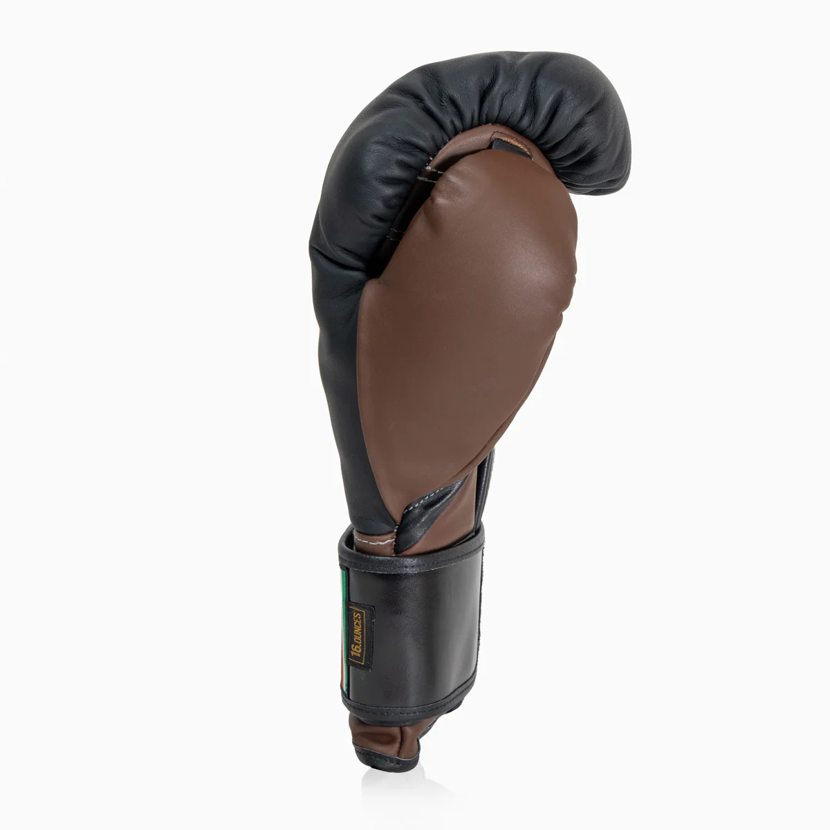 Guantes de boxeo Di Nardo con Velcro 16 Oz Negro-cacao  - Image 3