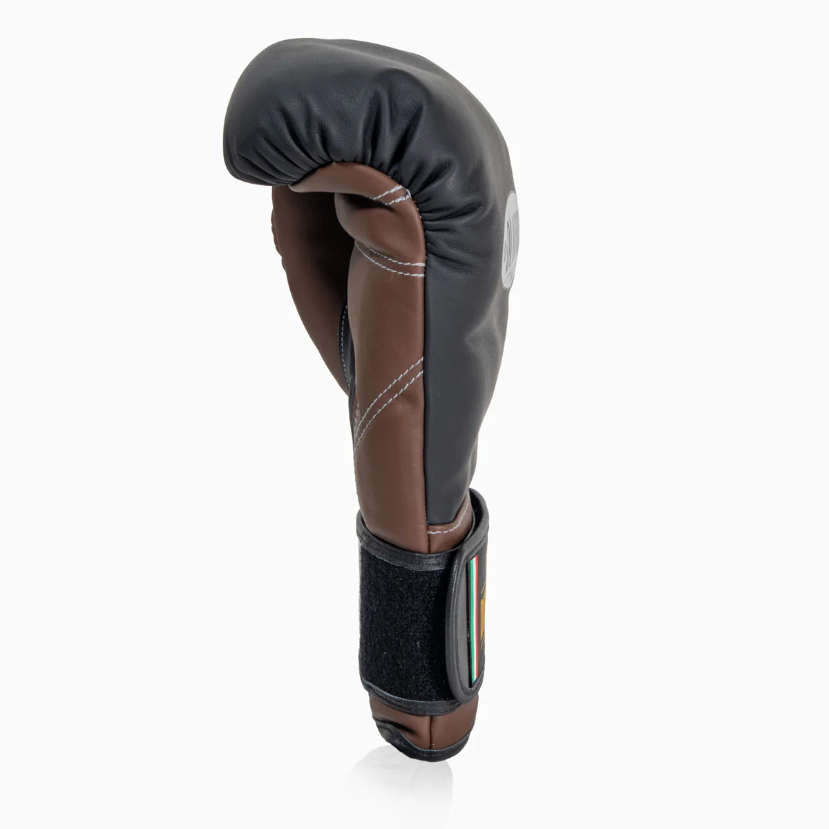 Guantes de boxeo Di Nardo con Velcro 16 Oz Negro-cacao  - Image 6