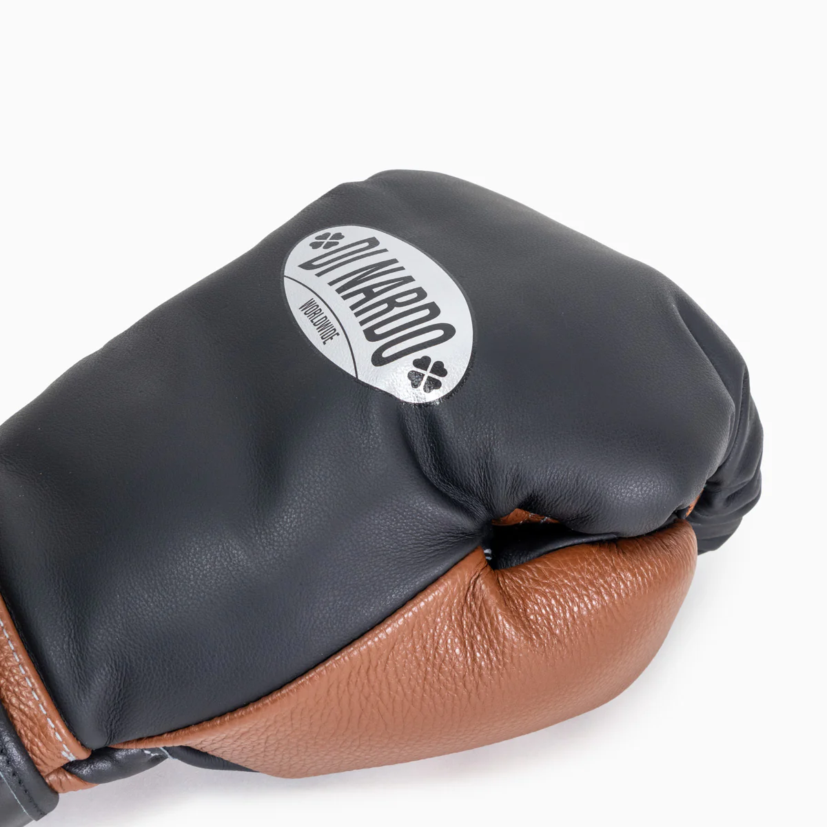 Guantes de boxeo Di Nardo con Velcro 16 Oz Negro-marrón  - Image 10
