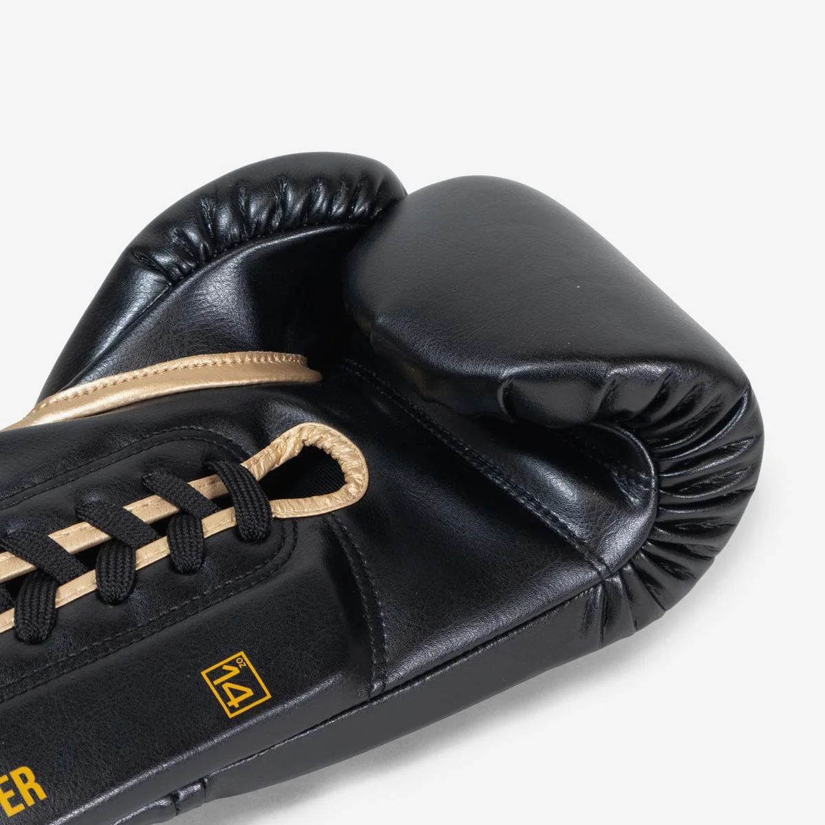 Guantes de boxeo Di Nardo Encubierto con Cordones Negro-oro - Image 11