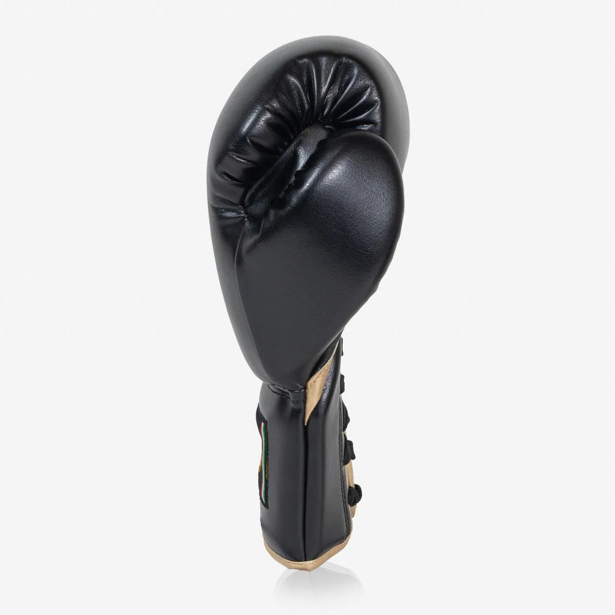 Guantes de boxeo Di Nardo Encubierto con Cordones Negro-oro - Image 3