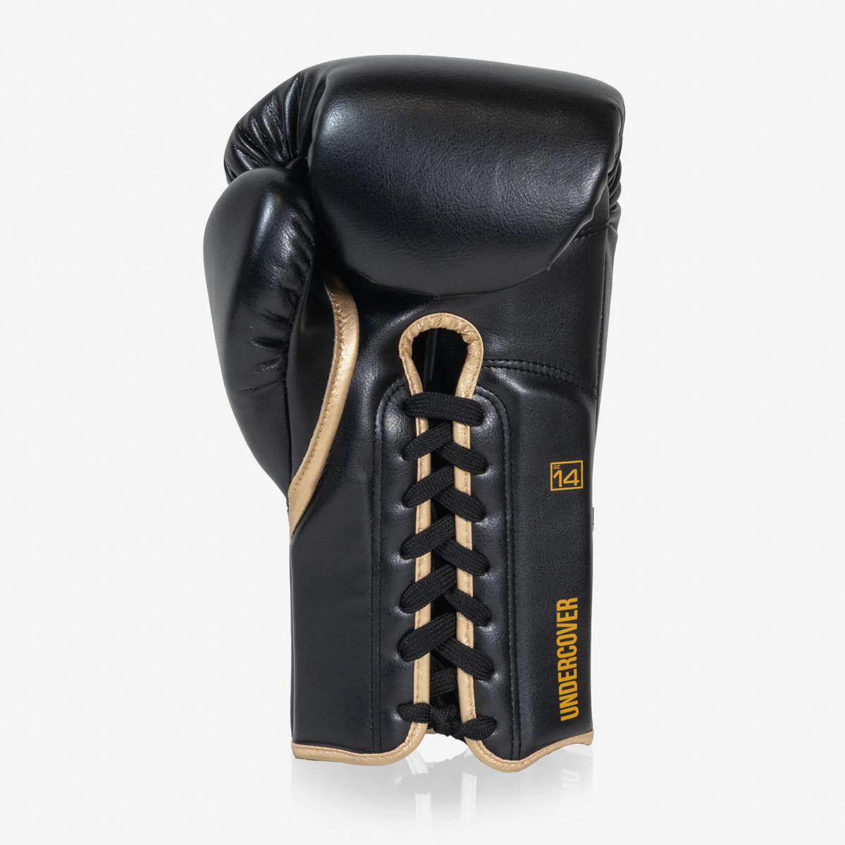 Guantes de boxeo Di Nardo Encubierto con Cordones Negro-oro - Image 6