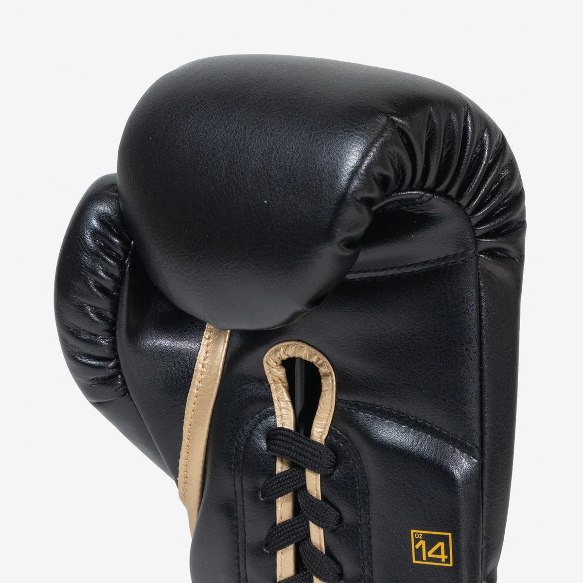Guantes de boxeo Di Nardo Encubierto con Cordones Negro-oro - Image 8