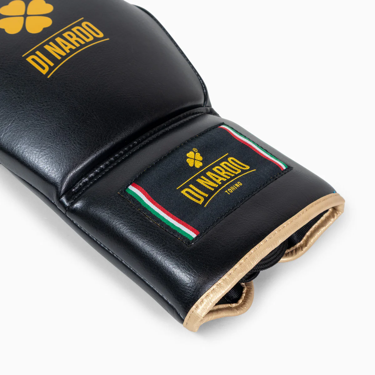 Guantes de boxeo Di Nardo Encubierto con Cordones Negro-oro - Image 9