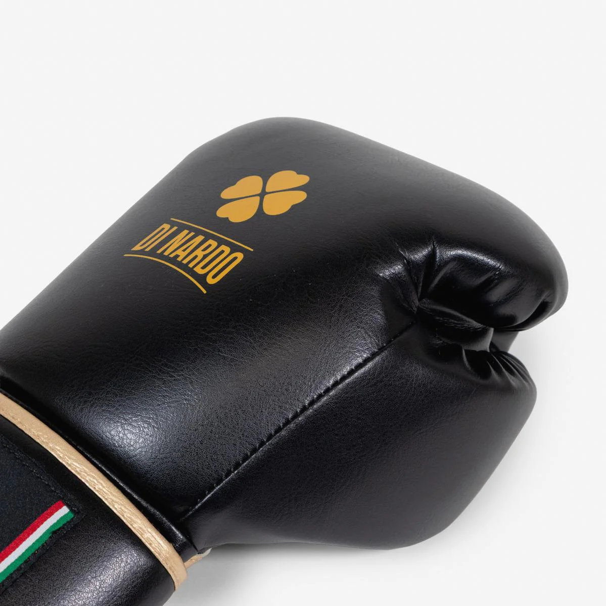 Guantes de boxeo Di Nardo Encubierto con Velcro Negro-oro - Image 12