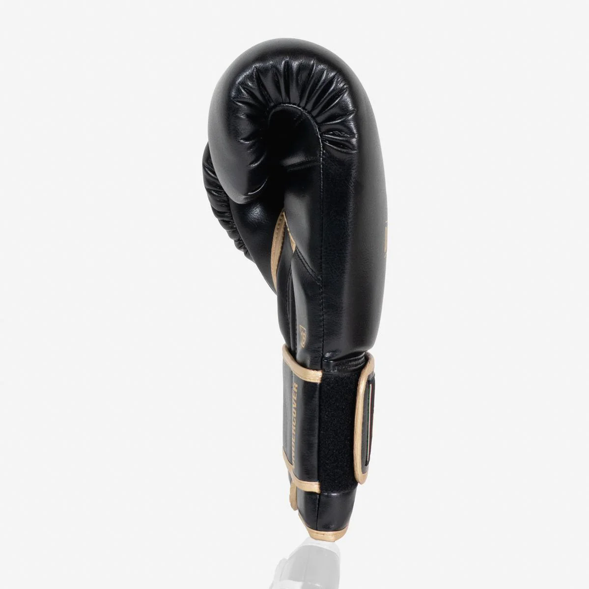 Guantes de boxeo Di Nardo Encubierto con Velcro Negro-oro - Image 5