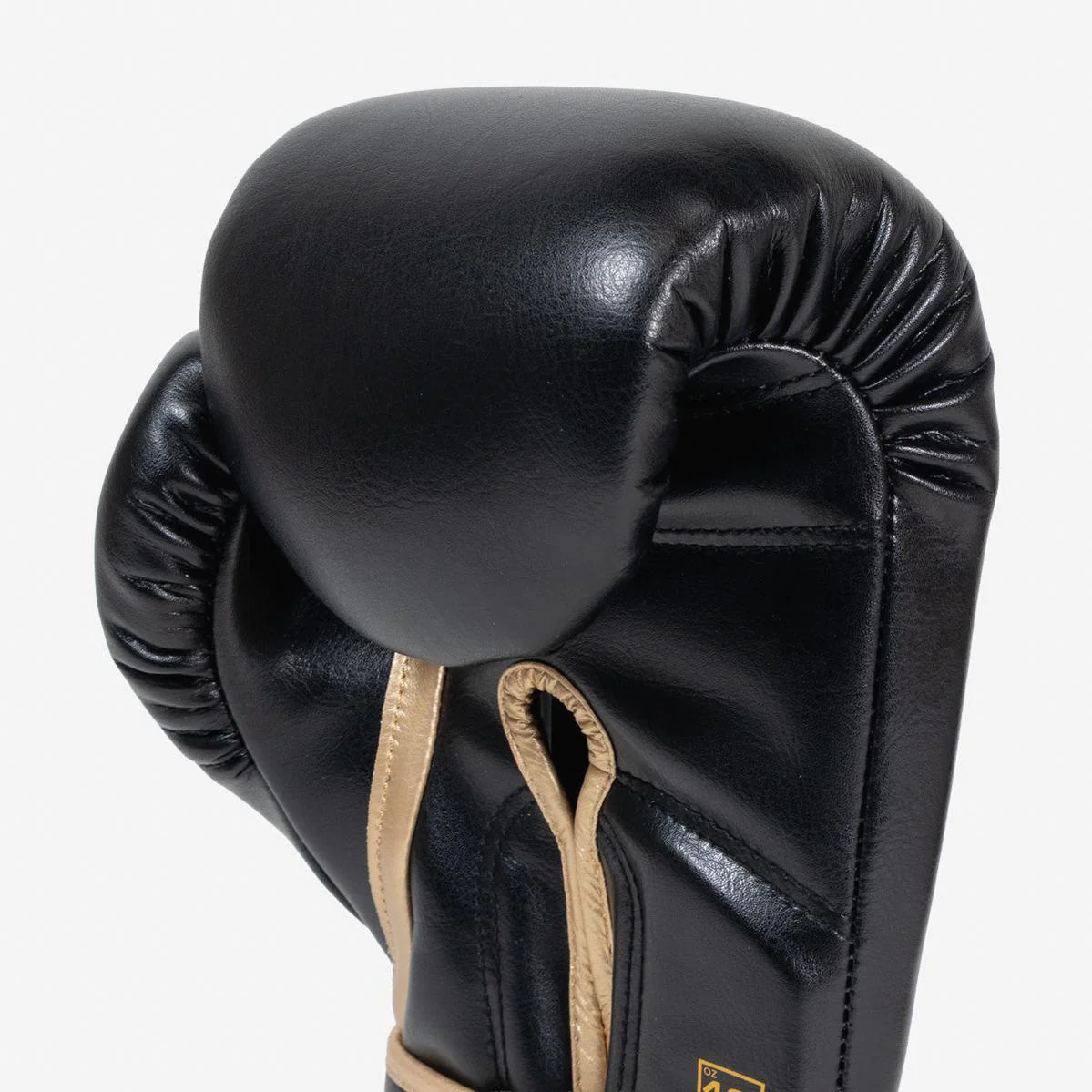 Guantes de boxeo Di Nardo Encubierto con Velcro Negro-oro - Image 8