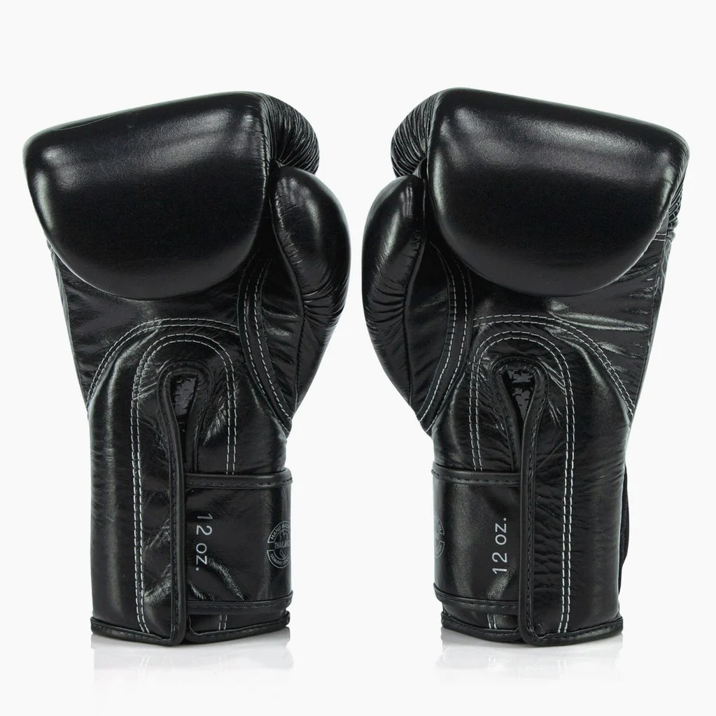 Guantes de boxeo Fairtex x Glory BGVG3 Negro-oro  - Image 3
