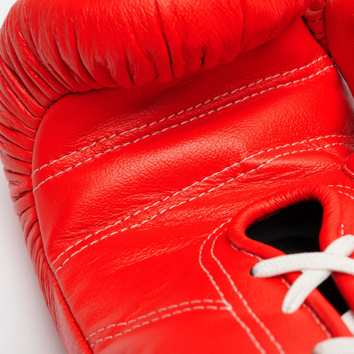 Guantes de boxeo Leone Deporte Orlando Classico con cordones Rojo  - Image 10