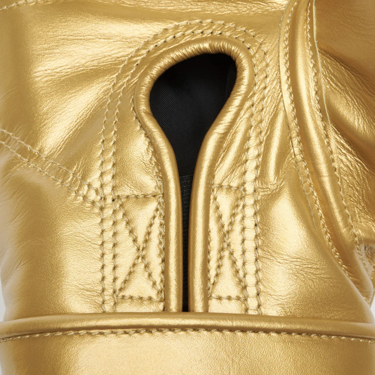 Guantes de boxeo Leone Deporte Orlando Classico con velcro Oro  - Image 7