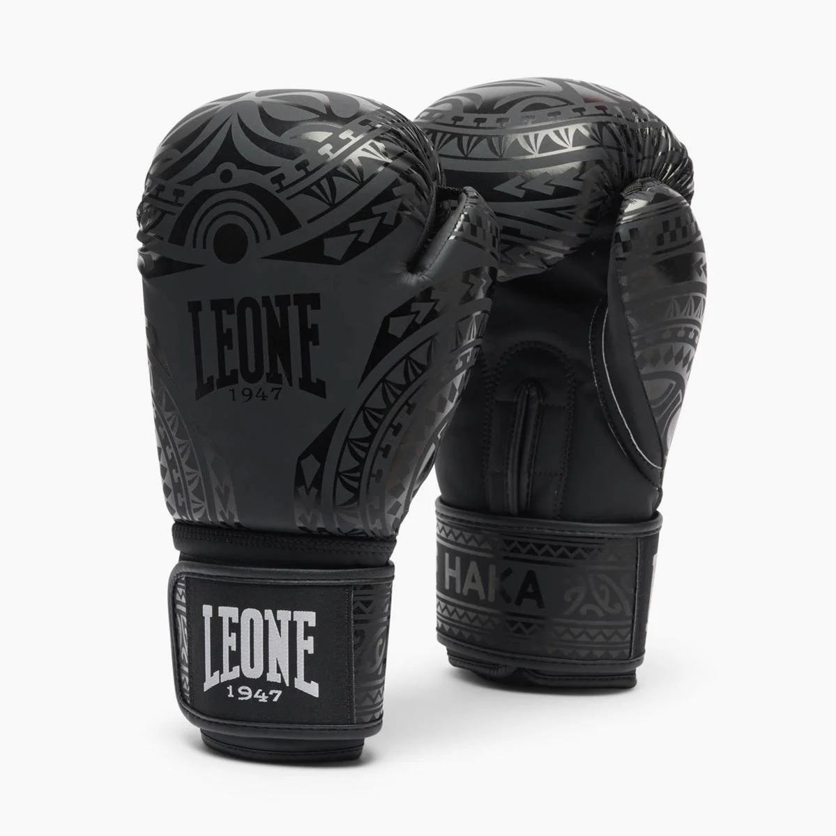 Guantes de boxeo Leone Haka GN329 Negro 