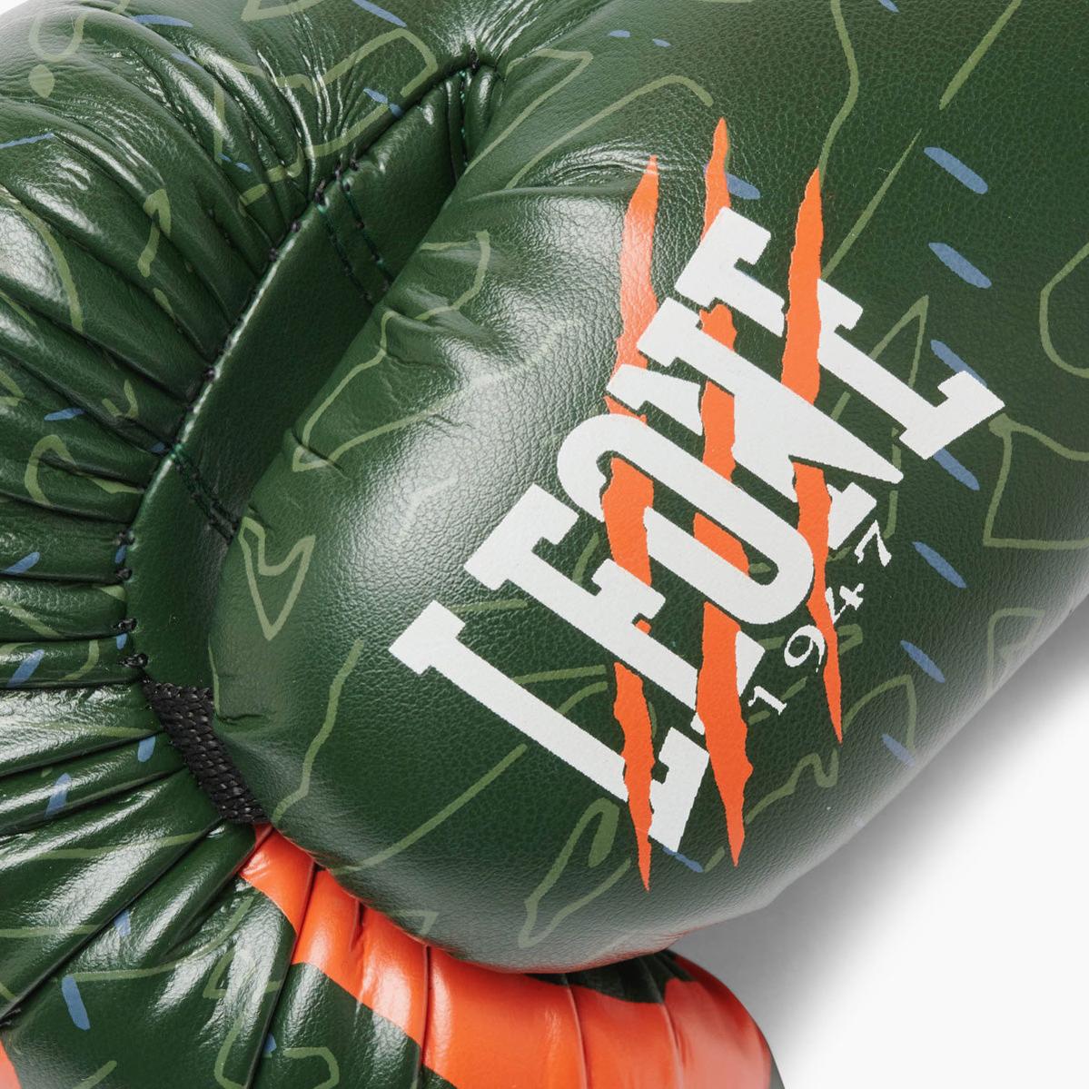 Guantes de boxeo Leone Primal Instinct GN004 Verde - Image 7