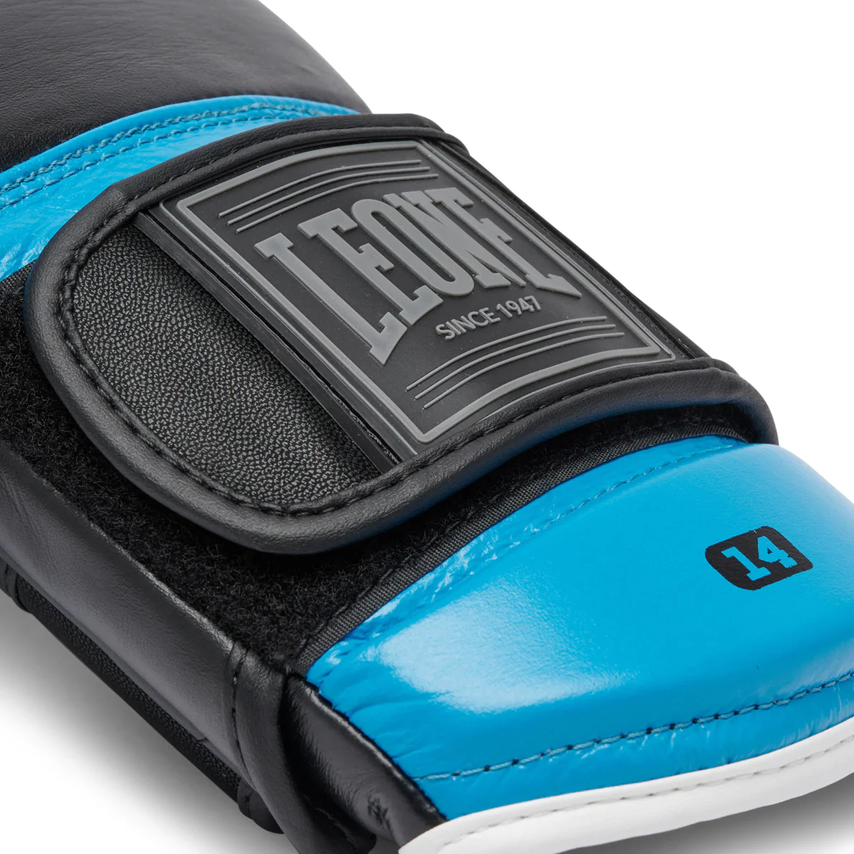 Guantes de boxeo Leone Professional 2 GN115C Azul 14 Oz  - Image 6