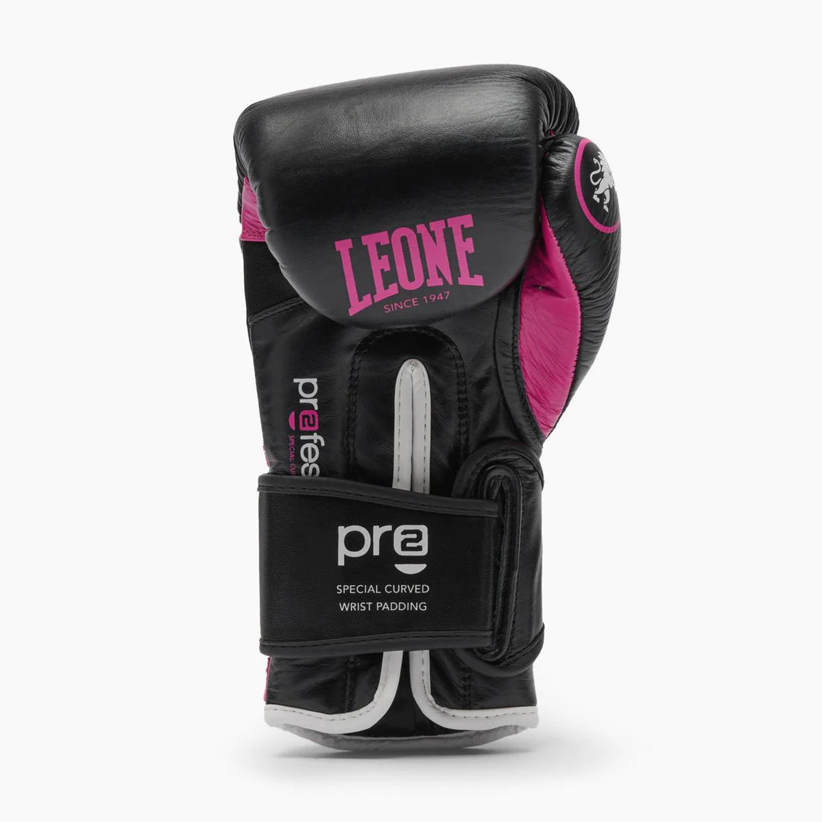 Guantes de boxeo Leone Professional 2 GN115C Fucsia 10 Oz M - Image 3
