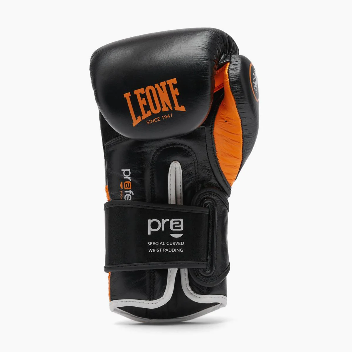 Guantes de boxeo Leone Professional 2 GN115C Naranja 16 Oz  - Image 4