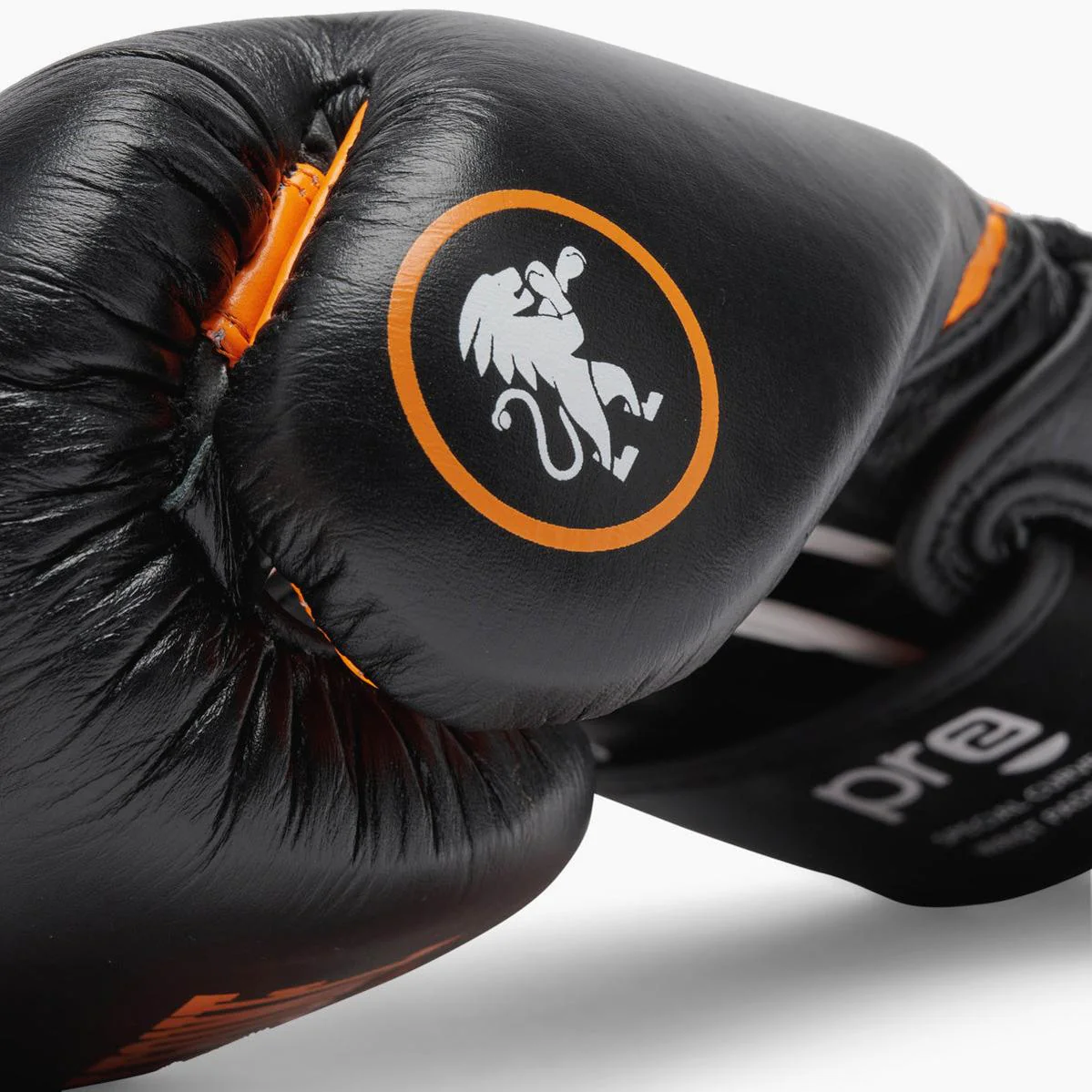 Guantes de boxeo Leone Professional 2 GN115C Naranja 16 Oz  - Image 6