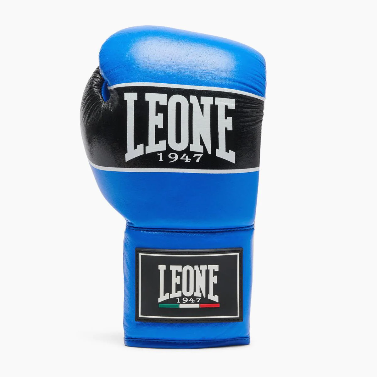Guantes de boxeo Leone Shock Pro con cordones GN057L Azul  - Image 2