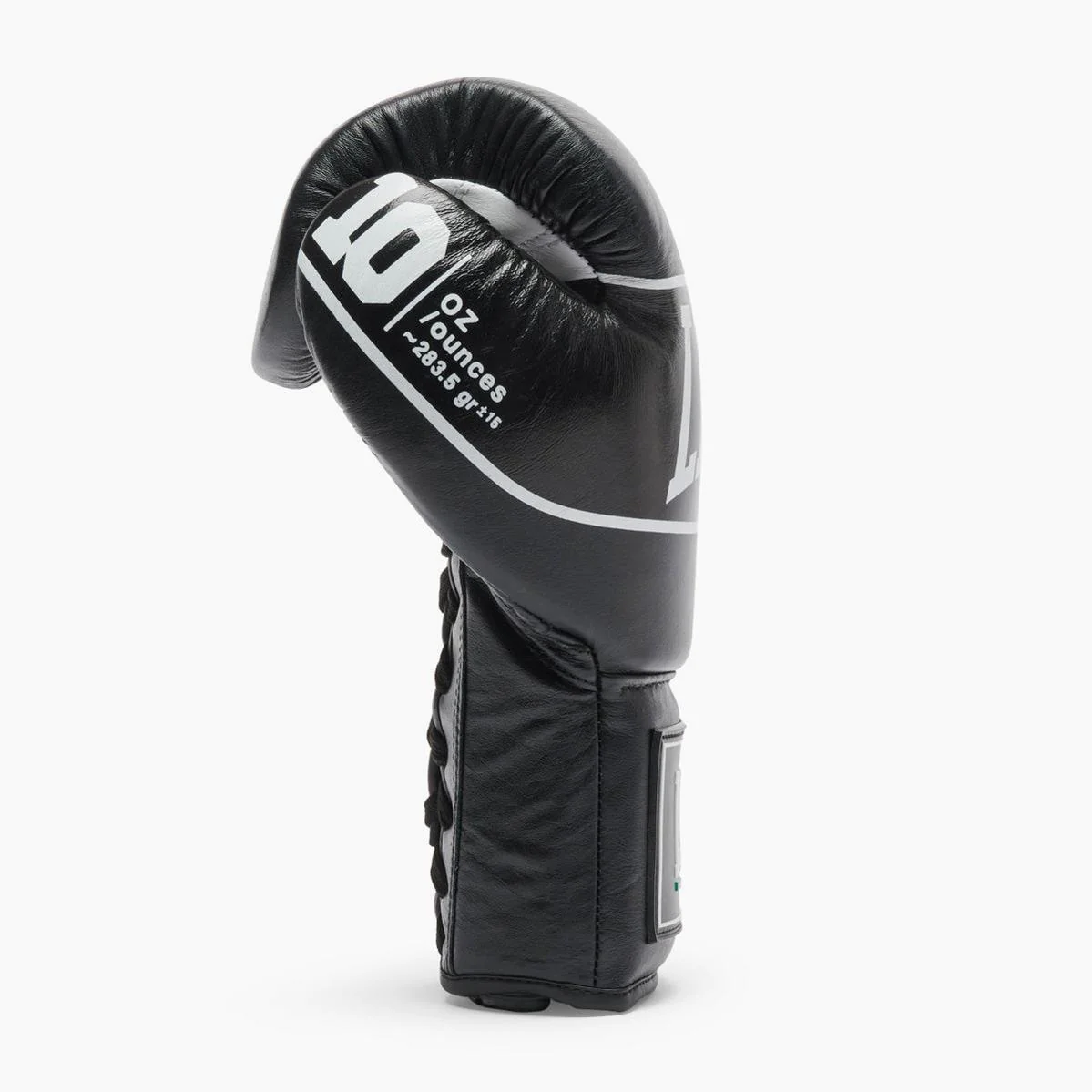 Guantes de boxeo Leone Shock Pro con cordones GN057L Negro - Image 3
