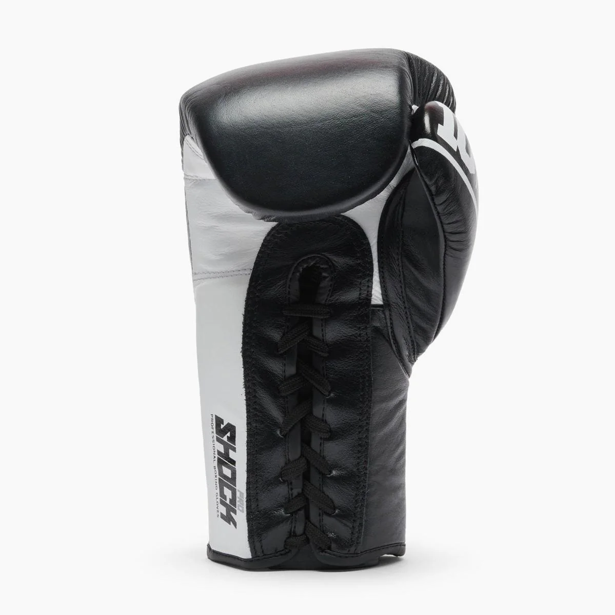 Guantes de boxeo Leone Shock Pro con cordones GN057L Negro - Image 4
