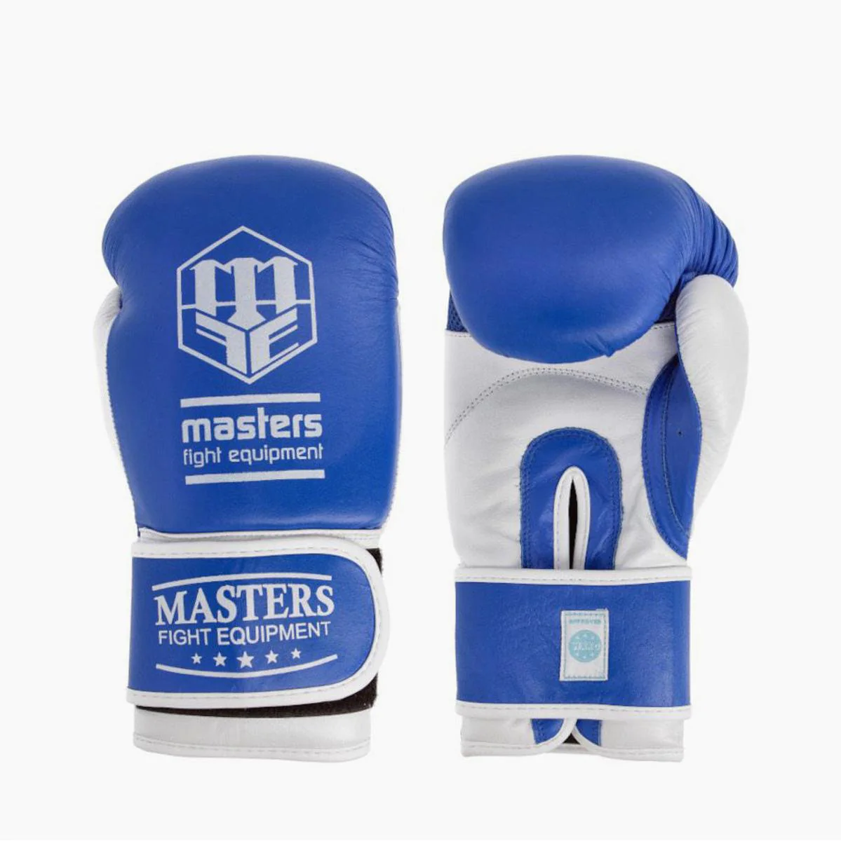 Guantes de boxeo Masters WAKO azul 