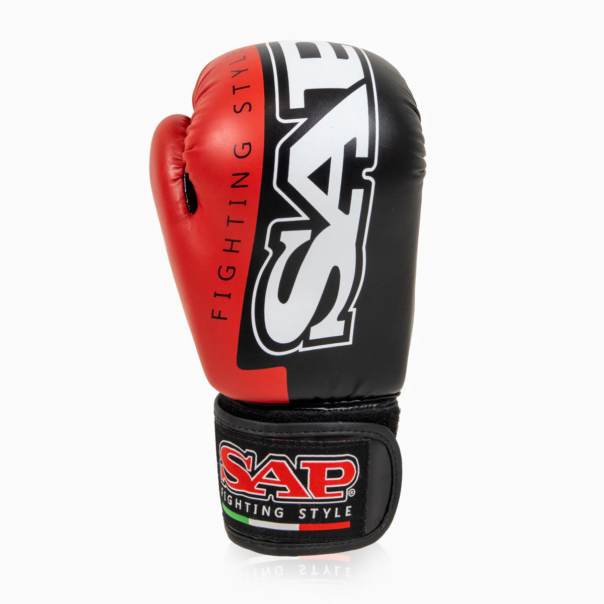 Guantes de boxeo Raptor SAP WAKO 10 Oz Negro-rojo  - Image 2