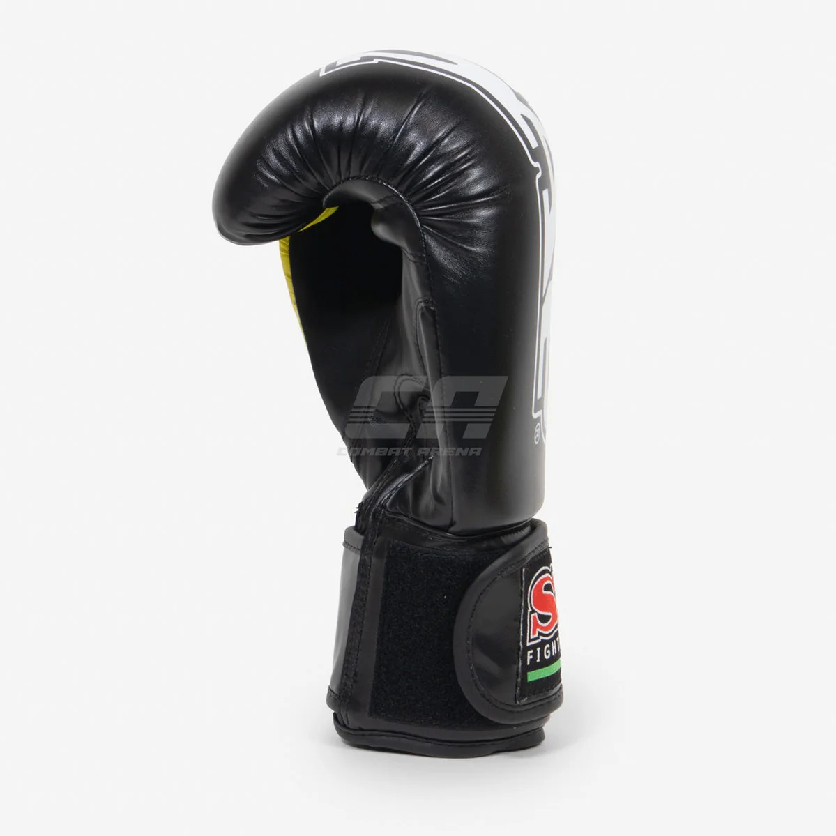 Guantes de boxeo Raptor SAP WAKO Negro-amarillo  - Image 6