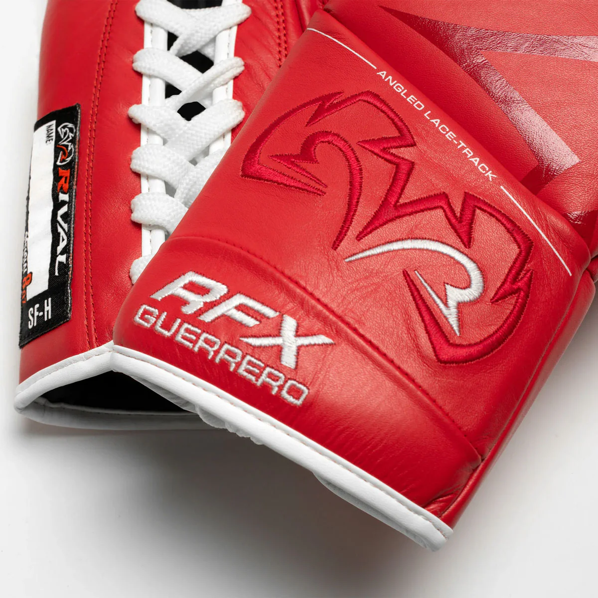 Guantes de boxeo Rival RFX Guerrero Pro Fight SF-H Rojo 10 Oz  - Image 3