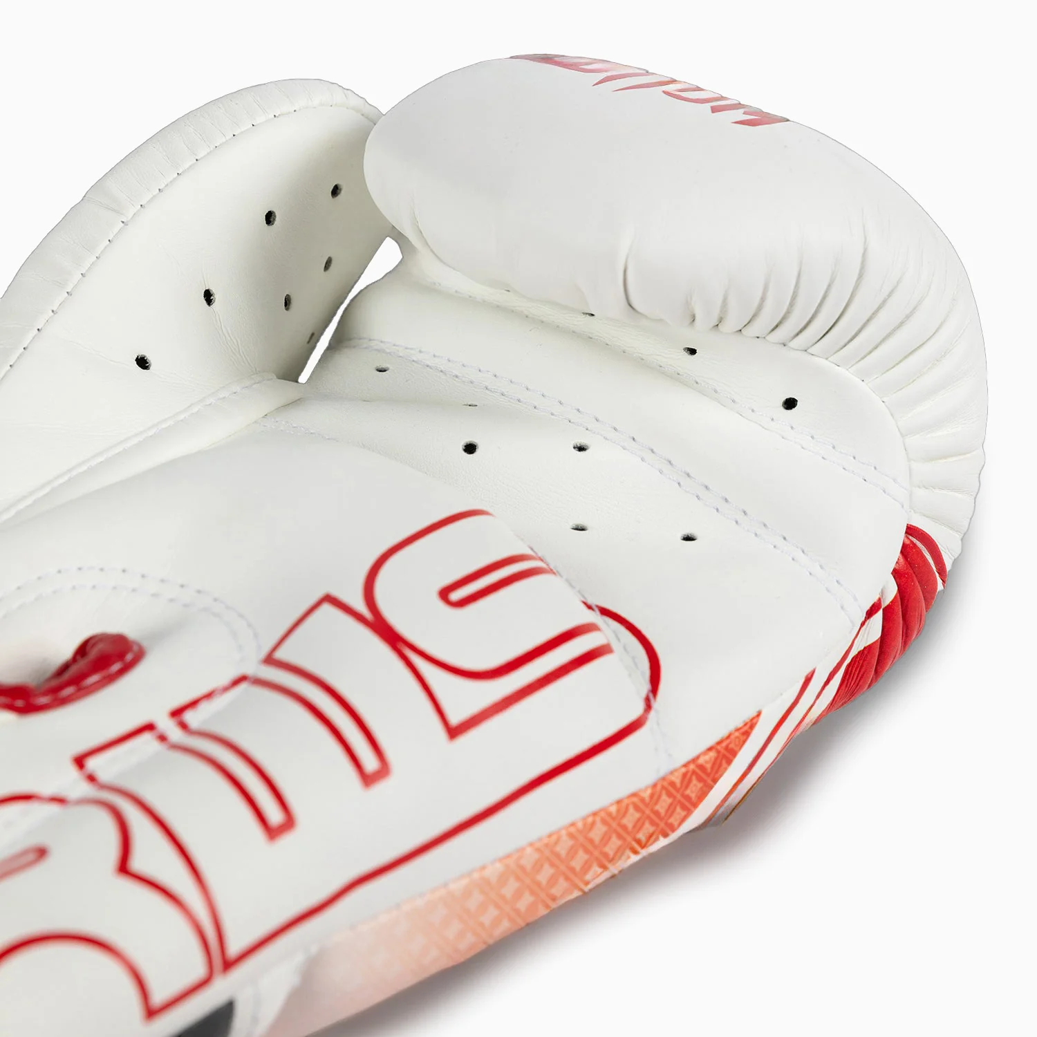 Guantes de boxeo RWS x Venum 2.0 Blanco-rojo - Image 4