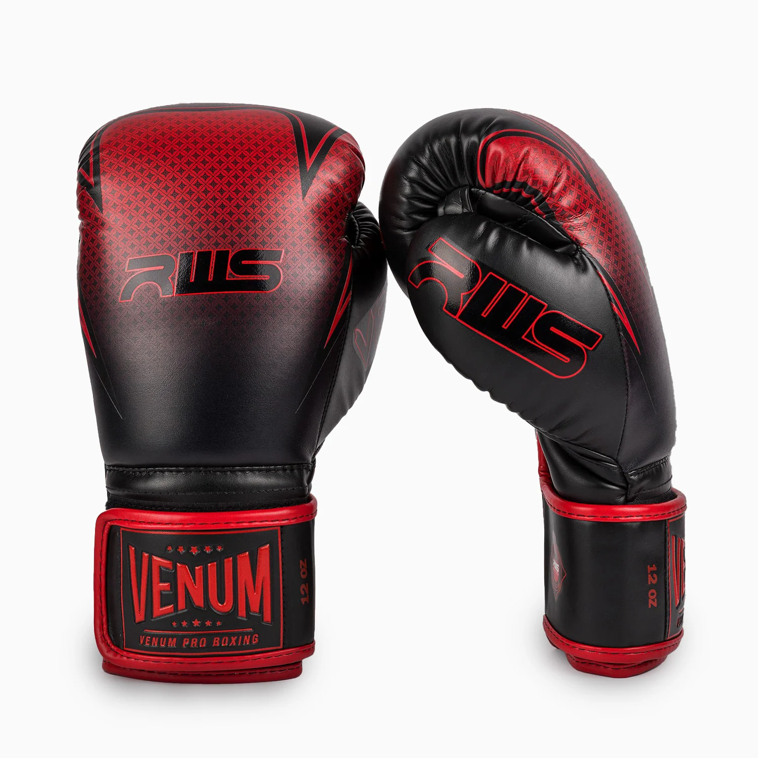 Guantes de boxeo RWS x Venum 2.0 Negro-rojo  - Image 2