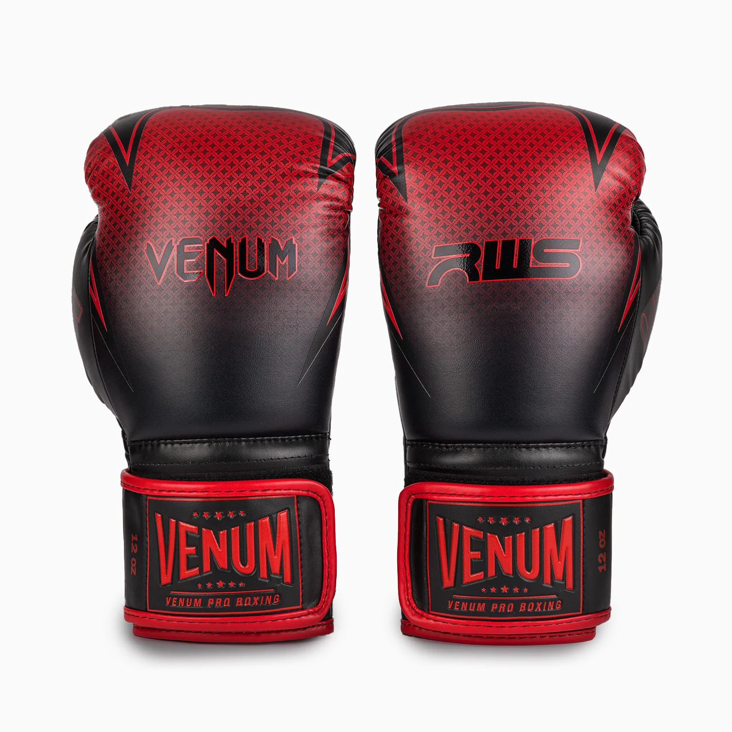 Guantes de boxeo RWS x Venum 2.0 Negro-rojo  - Image 3