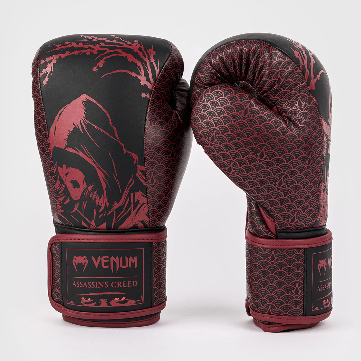 Guantes de boxeo Venum Assassin's Creed Shadows Rojo-negro  - Image 2