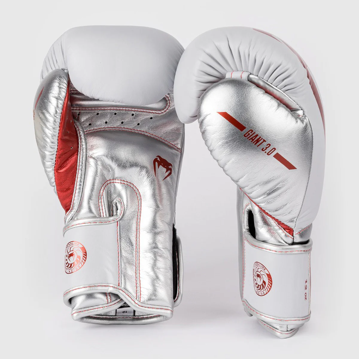 Guantes de boxeo Venum Giant 3.0 Edición Especial Rojo-plata  - Image 3