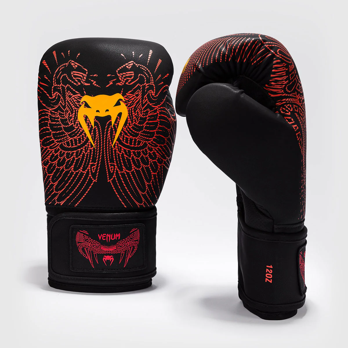 Guantes de boxeo Venum Quetzal Fury Negro-rojo  - Image 3