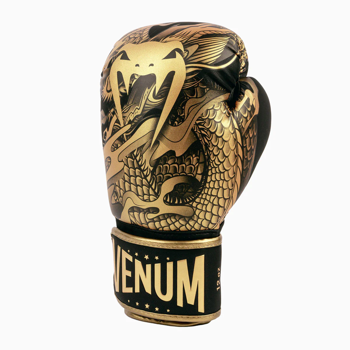 Guantes de boxeo Venum Vuelo del Dragón Negro-bronce  - Image 4