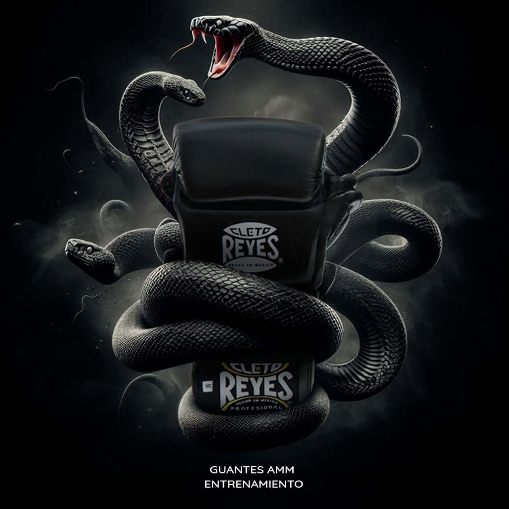 Guantes MMA Cleto Reyes Entrenamiento de Black Mamba - Image 7