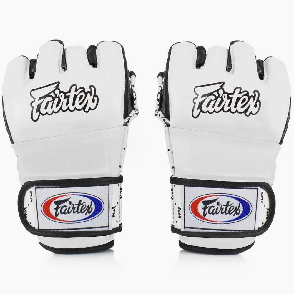 Guantes MMA Fairtex 4 oz FGV17 Blanco  - Image 2